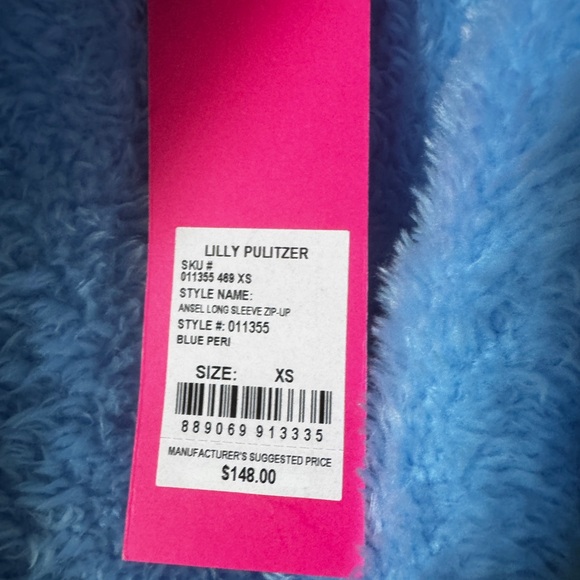 Lilly Pulitzer Ansel Long sleeve Zip Up Jacket Size XS - Picture 4 of 5